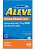 Aleve Back & Muscle Pain Relief Naproxen Sodium Tablets, Pain Reliever & Fever Reducer, Medicine for Body , 250 Count...