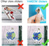 65pcs Space Vinyl Stickers Pack for Laptop Water Bottle, Solar System Stars Planets Waterproof Stickers for Kids Teachers Students, Astronaut Gala...