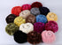 Fluffy Wool Car Steering Wheel Cover Genuine Sheepskin Steering Wheels Interior Accessories for Women Anti-Slip Universal for 15 inch (Wine red)...