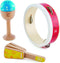 Hape Junior Percussion Set | 3 Piece Wooden Percussion Instrument Set for Toddlers, E0615...
