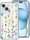 Hi Space for iPhone 15 Plus Case 6.7 inch 2023, Wildflower Clear Pattern Cases for iPhone 15 Plus for Women Girls, Flowers Floral Soft Shell Case ...