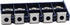 Square Carbide Inserts 15mm Woodworking Carbide Cutters Insert(15X15X2.5mm) 6" Radius Edges Fits Titan Spiral Shear Heads, Pack of 10...