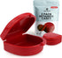FRESH KNIGHT Retainer Case (2 Pack). Retainer Case with Vent Holes. Perfect for Denture, Mouth Guard, Aligners. (True Red)...