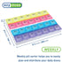 EZY DOSE Monthly Medtime (28-Day) Pill Planner ?Monthly Pill Organizer...