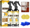 2PCS Natural Beeswax Spray,Beeswax Spray Cleaner,The Original Beeswax Spray Furniture Polish And Cleaner,Beeswax Polish Spray Used to care for liv...