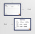 Cocktail Recipe Cards, 4x6 Inches, 50 Fill-in-the-Blank Cards for Recipe Box, Made in the USA (On The Rocks)...