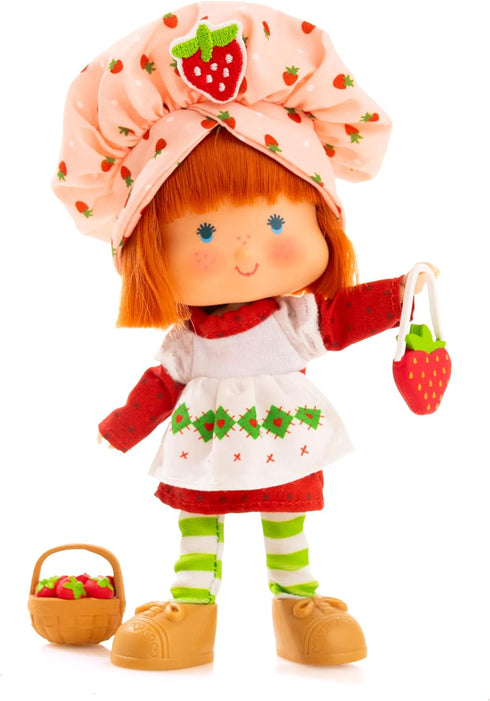 Strawberry Shortcake 'Limited Edition' Classic Version Strawberry Shortcake 5.5-inch Poseable Fashion Doll with 4 Surprise Reveal Accessories- SDC...