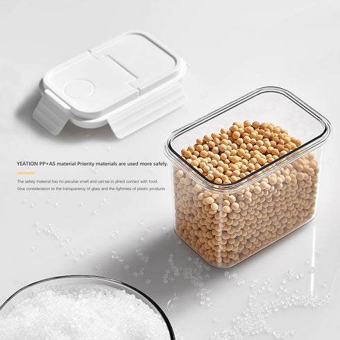 Airtight Food Storage Containers, Multipurpose, Easy to Clean and Organize, Strong Seal...