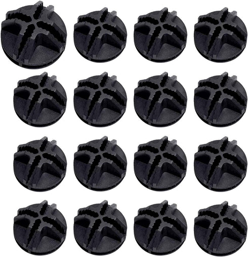 40 Pieces Plastic Storage Cube Connectors Wire Cube Connectors for Modular Closet Storage Organizer and Wire Grid Cube Storage Shelving(Black)...
