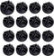 40 Pieces Plastic Storage Cube Connectors Wire Cube Connectors for Modular Closet Storage Organizer and Wire Grid Cube Storage Shelving(Black)...