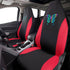 Outlet Red 3D Air Mesh Front Seat Covers,Reflective Colorful Butterfly Bucket Seat Covers,Airbag Compatible,High Back Seat Covers for Women Girl,U...