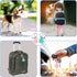 Waterproof AirTag Holder 2 Pack, Soft Silicone Airtag Keychain Waterproof Compatible with Apple Air Tag, Anti-Scratch Protective AirTag Case Holde...