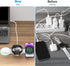 Criacr 3 in 1 Magnetic Wireless Charger for Travel, Foldable Wireless Charging Pad Compatible with iPhone 15/14/13/12, Apple Watch, AirPods Pro (A...