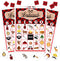 Lumberjack Party Bingo Game, 24 Player Woodland Bear Bingo Cards Set for Family Friend Activity, Gender Reveal Party Favor Decoration Holiday Supp...