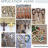 arricraft 170 Pcs Cross Jewelry Making Kits, Mixed Color Wood Cross Pendants Including Synthetic Turquoise Beads Wood Beads Pendants Alloy Pendant...