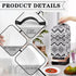 Small Blender Cover Kitchen Appliance Covers Aztec Juicer Stand Mixer Coffee Maker Blender Cover and Fingerprint Protection White...
