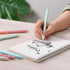 Mr. Pen- Retractable Gel Pens, 8 Pack, Black Ink Gel Pens, Pastel Barrels, Fast Dry, Gel Pens Fine Point 0.5mm, Retractable Pens, Cute Pens, Gel I...