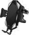 Wireless Car Charger, Qi Auto-Clamping Air Vent Dashboard Car Phone Holder & QC3.0 Car Charger, 15W Charging for iPhone 13/12/11/11 Pro Max?Compat...