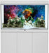 AWERT 48x24 inches Galaxy Aquarium Background Cloud Stars and Colorful Cosmic Universe Fish Tank Background Mystery Space Terrarium Background...