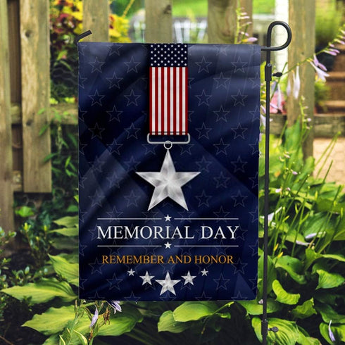 Garden Flags ?Memorial Day Celebration Patriotism Decorative Yard Flags Double Sided Design Home Outdoor Decor All Seasons Holidays...