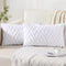 Soft Faux Fur Throw Pillow Covers 12x20 - Plush Short Wool Velvet Decorative lumbar Pillow Covers - Couch Sofa Pillow Covers for Living Room with ...