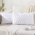 Soft Faux Fur Throw Pillow Covers 12x20 - Plush Short Wool Velvet Decorative lumbar Pillow Covers - Couch Sofa Pillow Covers for Living Room with ...