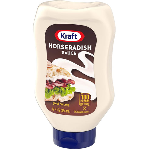 Kraft Horseradish Sauce (12 oz Bottle)...
