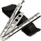 Practice Butterfly Knife, Stainless Steel Balisong Trainer Unsharpened Blade with Spring Latch, Smooth Action Butterfly Knife Trainer...