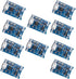 CHENBO 10 Pcs 5V Micro USB 1A 18650 TP4056 Lithium Battery Charging Board with Protection Charger Module...