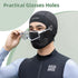 ROCKBROS Cooling Balaclava Mask Cycling Skull Cap Helmet Liner with Glasses Holes Ice Silk Breathable Cycling Cap Sweat Absorption Black...