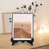 Guffman 12 Inch Wooden Display Stand - Black Wood Plate Stand Frame - Decorative Plate Holders Stands for Display Pictures, Cookbooks, Home, Birth...