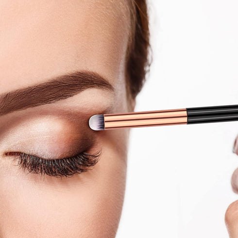 Eye Makeup Brushes Round Professional 3Pcs Concealer Eyeshadow Brush Set Can Blending Brushes for Card Making...