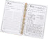 Blank Recipe Book to Write Your Own Recipes, 120 Pages, 8 Sections, Floral and Orange Theme, Laminated Hardcover (5.5 x 8.5 In)...