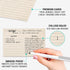 321Done Recipe Cards, Made in USA - 4x6 Tan, Simple Script, Double-Sided Thick Cardstock, Cute Vintage Rustic Kraft Look for Bridal Shower Wedding...