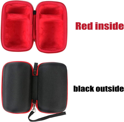 co2CREA Hard Case Replacement for Sony SRS-XB12 Extra Bass Portable Bluetooth Speaker (Black Case + Inside Red)......