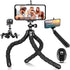 Phone Tripod, Flexible Mini Tripod for iPhone with Wireless Remote, Portable Cell Phone Tripode Stand for Video Recording Vlogging Selfie Compatib...