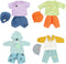Baby Dolls Clothes Boy for 12 13 14 15 16 Inch Dolls, Doll Clothes 12-14-16 Inch Dolls, 4 Sets 15 inch Doll Outfit Accessories fit Doll Newborn Ba...