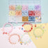 New Glass Beads Bracelet Making Kit Women Adult?Two-Color Transparent Gradient Glass BeadsJewelry Making Kit Gift...