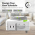 HBN Indoor Timers for Electrical Outlets,24 Hour Mechanical Outlet Timer,Dual Outlets,15 Minute Intervals,2 Polarized Outlets,Heavy Duty Daily On/...
