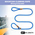 5 FT Slip Lead Dog Leash, Heavy Duty Rope Leash for Small Medium Large Dogs, No Pull Training Lead with Reflective Thread, Strong Comfortable Loop...