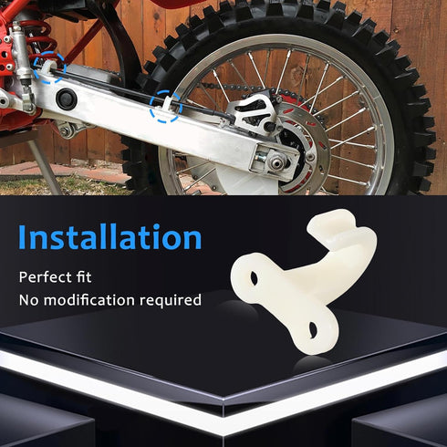 HIMARKLIF Rear Brake Hose Guide, Rear Brake Hose Compatible with Honda CR125R CR250R CR500R 1988-2001 XR650R 2000-2007 Replace#:43468-KS6-700...