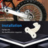 HIMARKLIF Rear Brake Hose Guide, Rear Brake Hose Compatible with Honda CR125R CR250R CR500R 1988-2001 XR650R 2000-2007 Replace#:43468-KS6-700...
