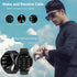 Smart Watches for Women Men (Call Receive/Dial), 1.5" Smartwatch with Call/Text/Heart Rate/Sleep/Calories Counter Game, IP68 Waterproof Fitness Tr...