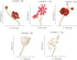 Flower Brooch Pin Tulip Lily Magnolia Enamel Brooch Pins Fashion Lapel Pins Accessory for Backpacks Badges Hats Bags for Women Girls Gift (Tulip)...