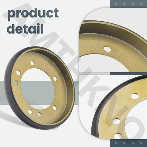 1720859 Friction Drive Disc (6" x 5 3/8") Compatible with Bolens Troy Bilt Ariens MTD Lawn Mower & snowblowers 1720859 42033 42034...
