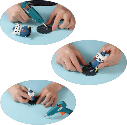 Mr. Pen- Hot Glue Gun Kit, 20W, Green, Glue Gun with 10 Glue Sticks, Glue Gun and Sticks Set, Mini Glue Gun, Mini Hot Glue Gun, Craft Glue Guns, G...