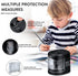 Eagle Electric Pencil Sharpener, Battery or USB Operated, Dual Holes, Dual Blades, fit for Pencils of Size 6-8mm and 9-12mm (Black)...