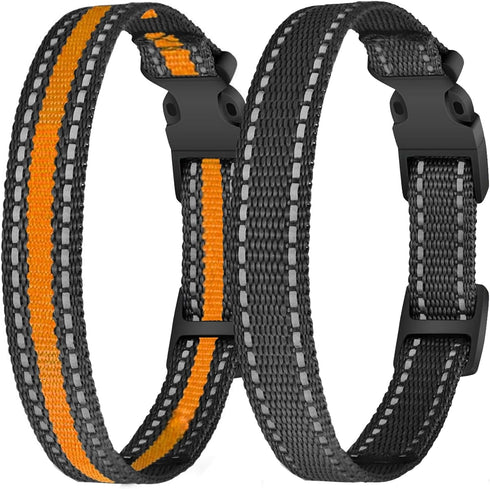 aikko Replacement Strap Dog Collar with Buckle Adjustable Safety Durable Nylon Pet Collars, fit for Most of Dog Training Shock Bark Fence Electron...
