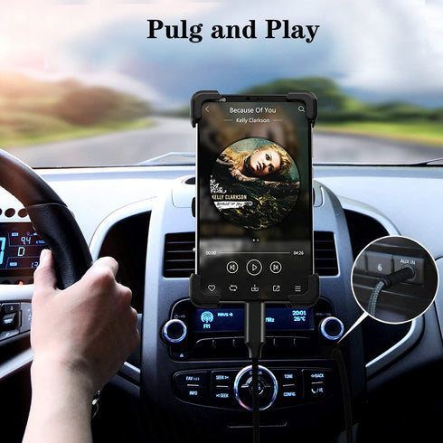 Lightning to 3.5mm Audio Cable Compatible with iPhone 14/13/12/11/XR/XS/X/8/7/6 Plus/SE 2, iPad...