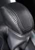 for Toyota RAV4 2019-2024 Gear Shift Knob Cover, Genuine Leather Interior Protective Gear Shift Trim for Toyota Highlander 2020-2024- Black Trim...